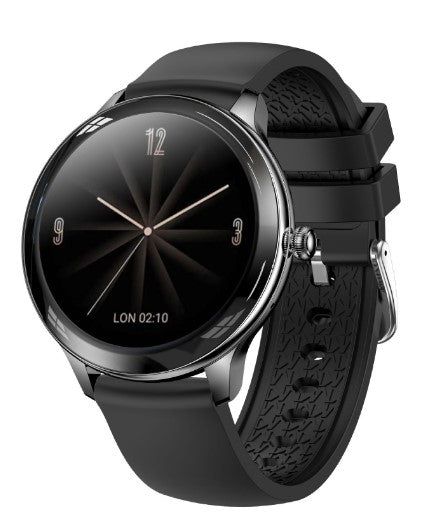 V33 Lady Smartwatch 1.09 inch Smart Watch Silicone - Black_0