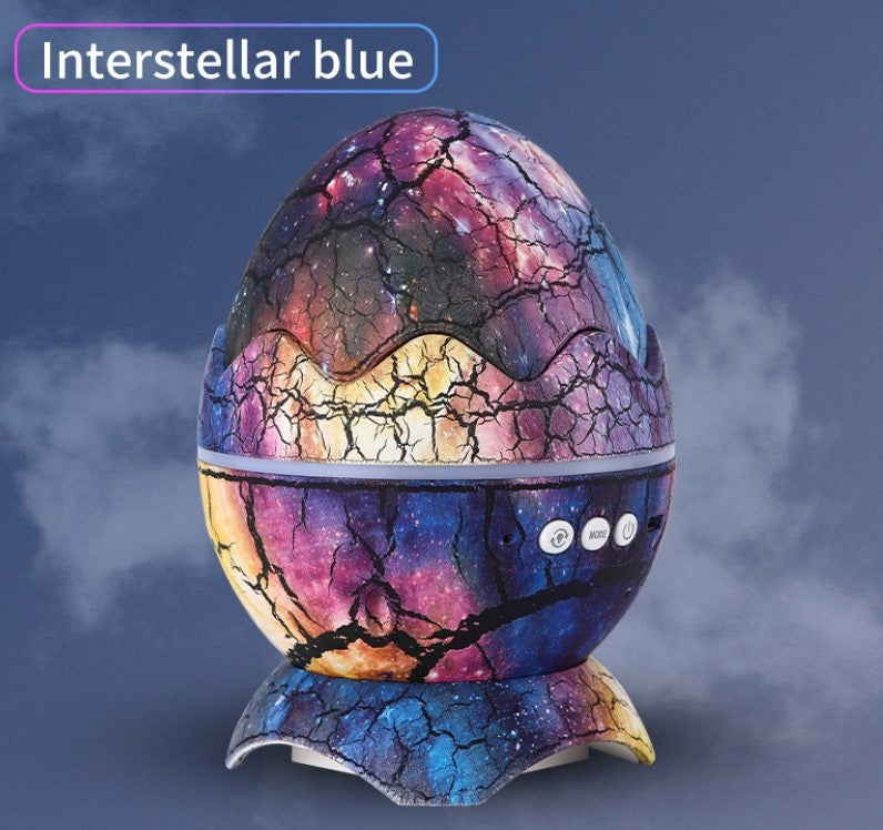 LED Dinosaur Egg Star Sky Night Light Projector - Interstellar Blue_0