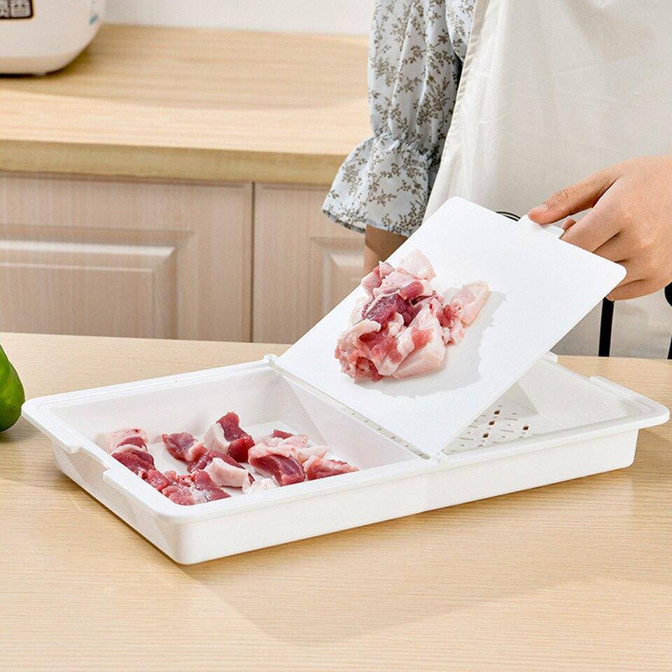 Kitchen Cutting Chopping Board and Storage